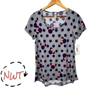 NWT S MINNIE MOUSE T-Shirt, LuLaRoe Classic